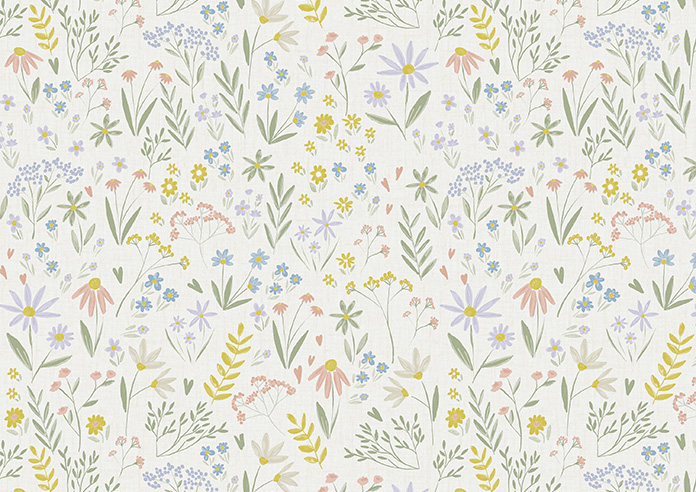 Scandi Meadow, Multi - Twist&Fit Roller Blind - Image 6